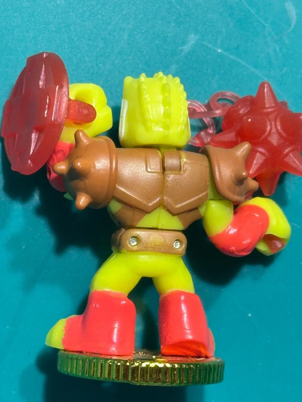 Flyswat Akedo ULTRA-RARE Ultimate Arcade Warriors action figure glow in dark